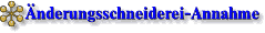 �nderungschneiderei Annahme